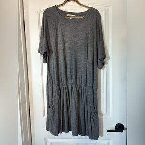 See By Chloe Charcoal Midi Dress